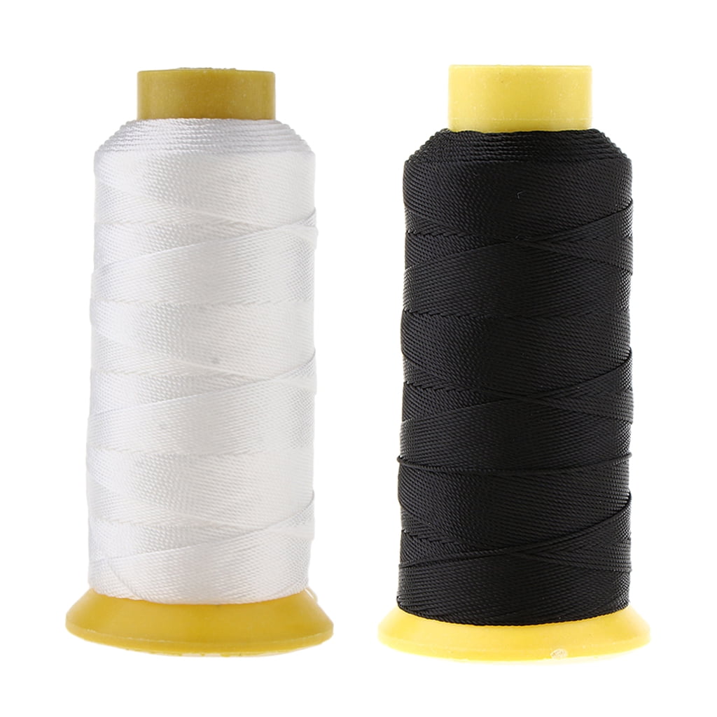 2pcs 210D Strong Bonded Nylon Sewing Thread for Canvas Beading