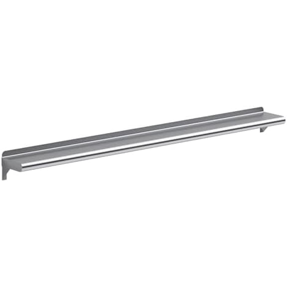 6" X 60" Stainless Steel Wall Shelf | Metal Shelving | Garage, Laundry, Storage, Utility Room | Restaurant, Commercial Kitchen | NSF