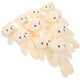 thumbnail image 5 of WORGEOUS 10 Uds. De muñecos de osos de peluche, juguetes colgantes de oso pequeño, juguete de oso de dibujos animados para niños, 5 of 7