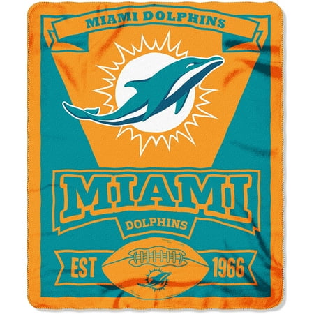 Northwest Miami Dolphins NFL Marque Design 40x40 Fleece Throw New Miami Dolphins Plush Fleece Throw Blanket Northwest Miami Dolphins NFL Marque Design 40x40 Fleece Throw New Miami Dolphins Plush Fleece Throw Blanket