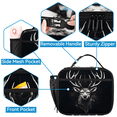 thumbnail image 3 of Herdesigns Cool Backpack with Lunch Box Deer Lightweight Large Travel Work Laptop Backpacks Set Casual Daypacks, 3 of 8