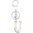 thumbnail image 1 of Letter Keychain,26 Letters A-Z Decorative Letter Keychain,Name Keychain for Women Girls Men Teenager Gift, 1 of 2