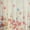 Poppy Red, variant on No. 918 Rosalind Watercolor Floral Semi-Sheer Rod Pocket Kitchen Curtains, 54" x 14"
