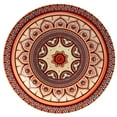 thumbnail image 5 of Elama Zen Rust Mozaik 16 Piece Round Stoneware Dinnerware Set, 5 of 11