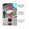 thumbnail image 4 of Escurridor Acero Carbono Platos 3 Niveles Gran Capacidad Belug Negro, 4 of 5