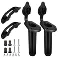 thumbnail image 3 of 2Pcs Fishing Rod Holder Tool Set Accessories Flush Mount for Kayak Water, 3 of 10
