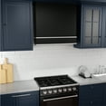thumbnail image 7 of Akicon Range Hood 30 Inch, 600 CFM Ducted Vent Hood, Stainless Steel Box Kitchen Hood with 2 LED Lights, Removable Baffle Filters, Stove Hood Vent for Kitchen, 3 Speeds, Wall Mounted (AK-HS30HB-JBN), 7 of 7
