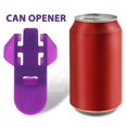 thumbnail image 2 of 12pcs Easy Can Opener Manual Can Opener Plastic Decapper Soda Can Opener Beer Cap Opener Beverage Can Mouth Protector Pop Can Opener For Pull Off Tab, 2 of 4
