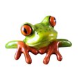 thumbnail image 1 of Kearding Resina 3D Craft Frog Figurilla de escritorio Animales divertidos Forma Decoración para el hogar Artesanía para computadora Dormitorio Decoración del hogar Kearding HA077505-01, 1 of 6