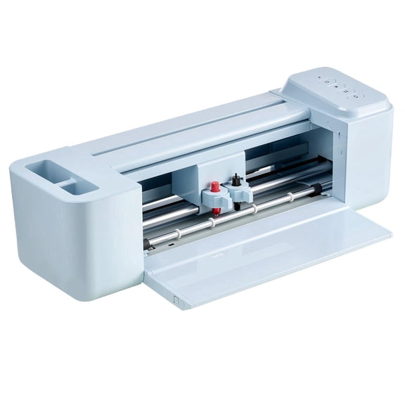 12 Inch Vinyl Cutting Machine with 5000 Designs Button Control Compatible Mac Windows Android iOS for Custom Crafts Cards Home Decor