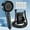 Black, variant on Includes a handheld pressurized shower head, an ion shower head with four spray modes (with switch), a filter-type massage shower head with a hose, and an adjustable hard water holder.