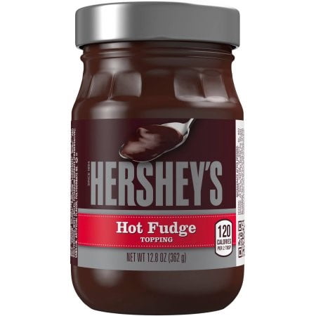 (2 Pack) Hershey's, Hot Fudge Topping, 12.8 oz (Best Hot Fudge Sauce)
