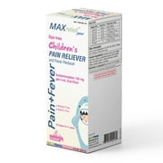 Max Relief junior - Acetaminophen 160 mg-Children's -Pain Reliever and Fever Reducer- 8oz (236mL)