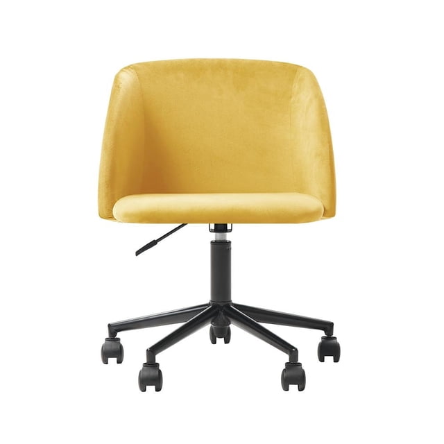 Silla Alterego Bliss de oficina giratoria Mostaza