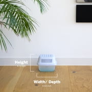 Humydry Moisture Absorber Dehumidifier for Home, Smart Pack of 2 Dehumidifiers of 15.9oz with 4 Refills, No Electricity, Reusable Moisture Absorbers for Bedroom, Kitchen, Safes, RV, Boat, Basements