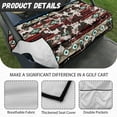 thumbnail image 5 of SEANATIVE Southwest Aztec Golf Cart Seat Covers with Pockets Universal Golf Cart Rear Seat Cover for 2 Person Seats Lightweight Golf Cart Seat Towel Golf Cart Accessories, 5 of 7