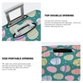 thumbnail image 3 of Logiee Colorful Easter eggs Print Travel Luggage Cover,Suitcase Protector, Washable Elastic Suitcase Baggage Cover,Closure for Wheeled Suitcase Fit 18-32 Inch Luggage-X-Large, 3 of 7