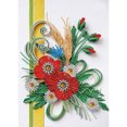 thumbnail image 2 of Cuadros Decorativos Pintura de diamante de taladro de forma especial parcial de flor de bricolaje 5D Likrtyny embutido en tela, 2 of 9