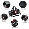thumbnail image 2 of Christmas 17.7-Inch Sports Gym Bag with Interior Zipper Pocket and Large Capacity, 2 of 6