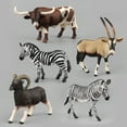 thumbnail image 3 of Modèle d'Animal Sauvage Africain Simulé, Jouet Réaliste, Décoration de Bureau à Domicile, 3 of 9
