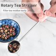 thumbnail image 2 of Infuseur de Feuilles de Thé en Vrac avec Poignée en Acier Inoxydable O5H5, 2 of 8