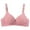 Hot Pink, variant on Bras for Women Plus Size,Wirefree Padded Bra Push Up,Woman Color Thin andSteel Hoop Gathered Breathable Underwear for Daily Bras,Women's T-Shirt Bras