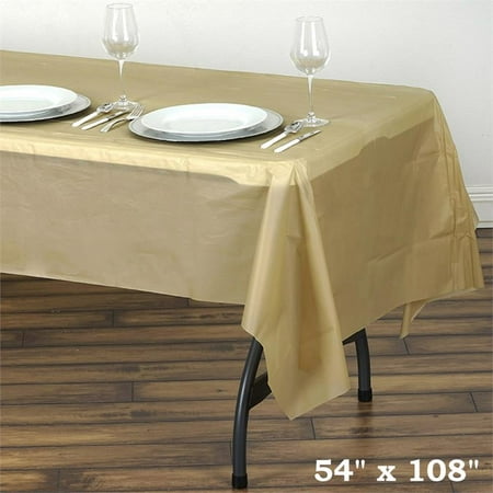 Balsacircle 54 X 108 Rectangular Disposable Plastic Tablecloth This On Opens A Dialog That Displays Additional Images For With The Option To Zoom In Or Out