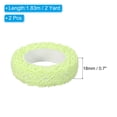 thumbnail image 2 of Unique Bargains 0.7' Wide 2 Yards Self Adhesive Lace Tape Ribbon Stickers Masking Cotton Decorative for Craft, Light Green 2 Pack, 2 of 8