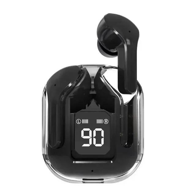 T2 tws Auriculares inalámbricos con Bluetooth transparentes ENC Fone auriculares inalámbricos pantalla Digital auriculares de sonido estéreo para teléfono inteligente