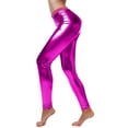 thumbnail image 2 of Intimates Women's Pure Color Stretch Slim Interest Bright Leather Leggings, 2 of 5