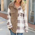 thumbnail image 2 of Vedolay Women Coats Plus Size 2023 Hooded Coats Warm Cardigan Jackets Loose Outwear A,S, 2 of 4