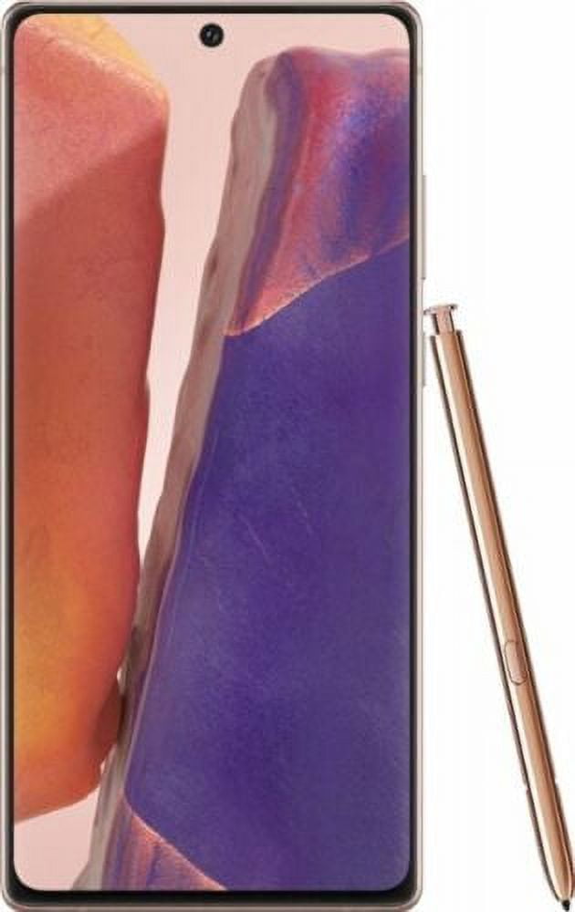 Pre-Owned Samsung Galaxy Note 20 5G SM-N981U1 128GB Bronze(US Model) - Factory Unlocked Cell Phones (Refurbished: Good)
