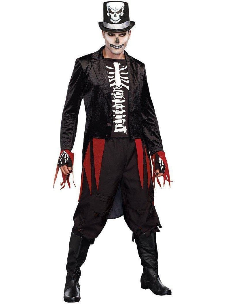 Mr. Bones Costume Dreamgirl 9904 Black - Walmart.com