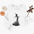 thumbnail image 6 of Trikvn Women's Vintage Witch Graphic Sweatshirts Magic Spell Pullover Tops Fall Long Sleeve Crewneck Shirts Casual Loose Fit Novelty Halloween Outerwear Jumper, 6 of 6