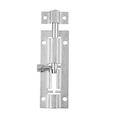 

Door Security Slide Lock 3 inch Barrel with Door Sliding Lock with 12 Screws *4PCS