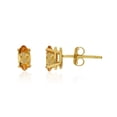 thumbnail image 1 of 14k Yellow Gold Citrine Marquise Earrings, 1 of 1