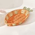 thumbnail image 3 of zhangmingg Carrot Shaped Decorative Tray for Home Desktop Storage and Organization, 3 of 5