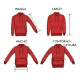 thumbnail image 4 of Duo 2 Sudaderas Super Héroes Pareja Amigos Novios Hoodie, 4 of 4