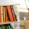 thumbnail image 3 of EdQ Rotating Big Book Display–White: 3-Tier Kids Bookshelf for Classroom Storage, Book Organizer with Acrylic Shelves for Homeschool Organization, 3 of 9