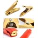 thumbnail image 4 of 4 pinzas de cocodrilo de cobre puro de 100 A, cargador de batería de arranque, clip de salto para coche, camión, coche (2 piezas negras, 2 piezas rojas) esquí esquí Gafas de esquí, 4 of 5