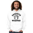 thumbnail image 5 of Christmas Presents Gangster Wrapper Hoodie Sweatshirt Women Men Brisco Brands M, 5 of 6