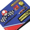 thumbnail image 4 of Nintendo Mario Kart Embroidered Patch Bifold Wallet, 4 of 7