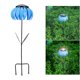 thumbnail image 3 of Luz solar de coneflower, luz solar de flor, flor de metal al aire libre pintada a mano Azul kusrkot Lámpara Coneflower, 3 of 8