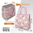 thumbnail image 3 of Great Pyrenees Dog and Pioneer Flower Insulated Lunch Bag for Women & Adults,Large Portable Soft Cooler Lunch Bag,Thermal Food Storage Tote with Pearl Cotton,8.66L,8.75x5.75x9.5 Inch, 3 of 6