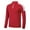 Red, variant on SYMOID Big & Tall Men's 3XL Blue Long Sleeve Athletic Top - Half-Zip Stand Collar, Stretch Nylon Spandex, Breathable Color Block, Windproof Cuffs for Gym Running Daily Wear