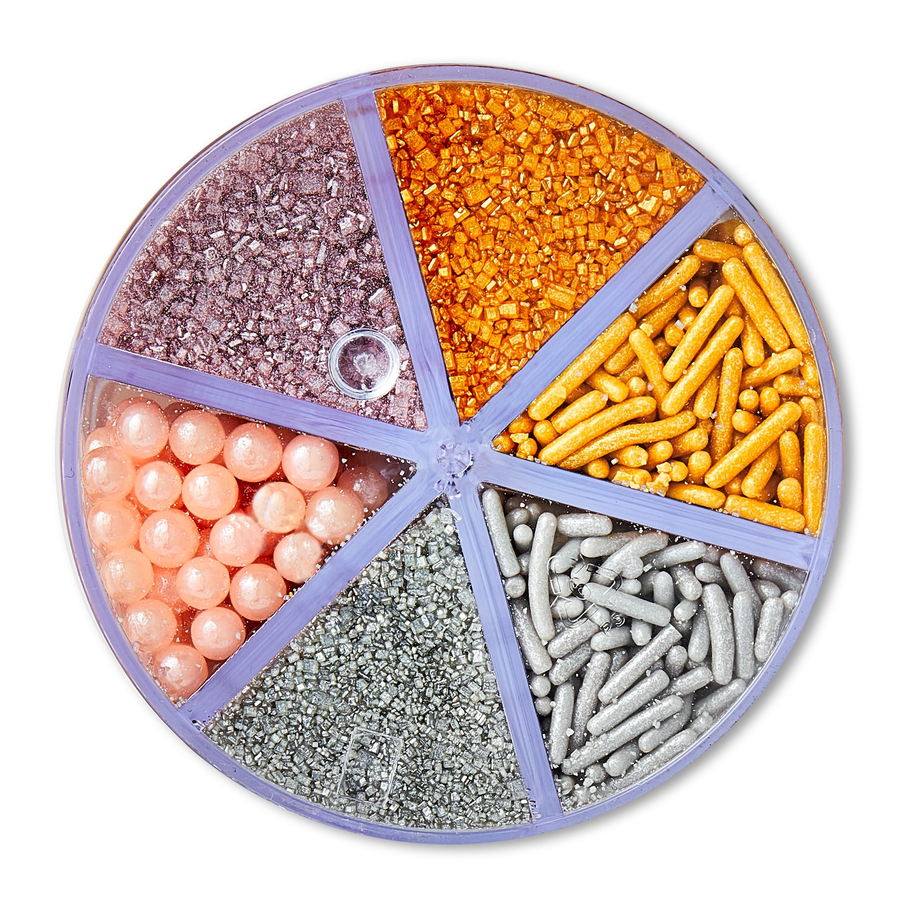 (3 pack) Great Value 6-Cell Precious Metals Sprinkles, 6.8 oz