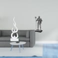 thumbnail image 2 of Escultura abstracta de fuego,Estatua de arte abstracto para decoración del hogar,Figura de escritorio,Estatua de caballero,arte,artesanía,coleccionable,escritorio,oficina,Figura, 2 of 8