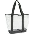 thumbnail image 2 of Sac Fourre-Tout Transparent Tout Usage 19"X14"X6"-Noir, 2 of 2