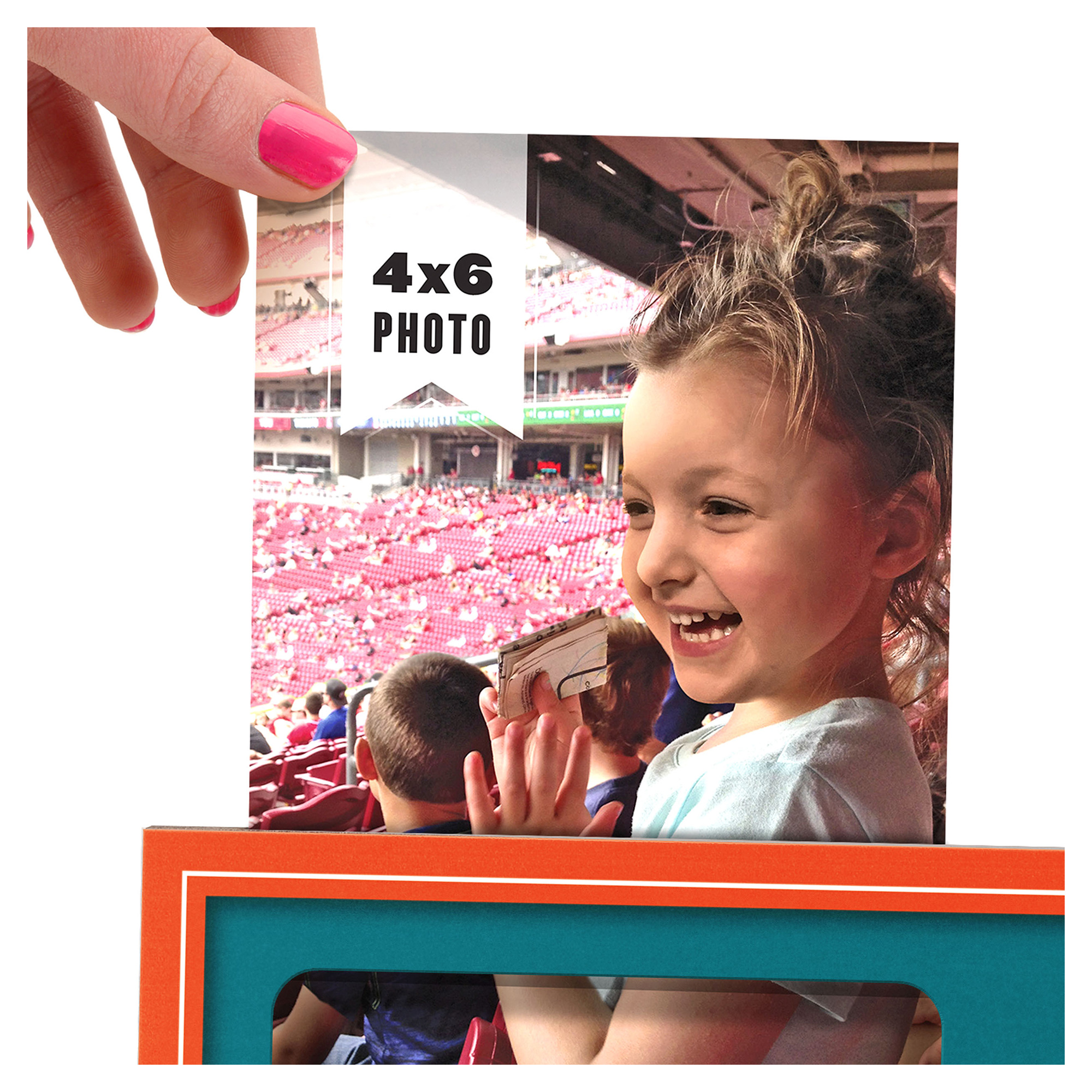 IDNA Miami Dolphins 3D Logo Series Picture Frame