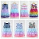 thumbnail image 3 of Vestido de niña Aisha, vestido de princesa hinchado de sirena, vestido de pastel con tutú de malla con escala degradada europea y americana, 3 of 5